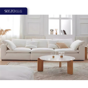 2025 Trung Quốc nén vải <span class=keywords><strong>sofa</strong></span> đặt chân không lớn cắt cho phòng khách dropshipping cho căn hộ với miếng bọt biển Điền - Product Image 3