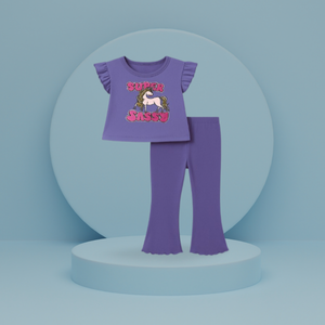 ชุดเด็กวัยหัดเดินน่ารักพร้อมเลกกิ้งให้ความสบายและสวมใส่ง่าย เหมาะสำหรับทุกโอกาสแบบสบายๆ - Product Image 4