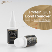 ARLANY 30ml Dissolvant de colle pour extensions capillaires à lampe UV LED Speed Master, Dissolvant de colle thermofusible pour pointes de kératine, Solution de dissolvant pour bandes adhésives