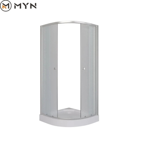 Myn אלומיניום קופסא מקלחת פרופיל אלומיניום מוקצף לא שקוף שקוף מחליק דלת מקלחת - Product Image 5