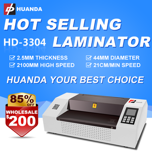 HD-3304 Laminate Máy Thẻ ID Nóng Và Lạnh Pouch Laminator A3 330Mm Công Nghiệp <span class=keywords><strong>Laminating</strong></span> Máy - Product Image 2