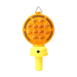 Xây dựng đường giao thông nhấp nháy cảnh báo chướng ngại vật Cone an toàn Pin hoạt động nhấp nháy LED ánh sáng - Product Image 5