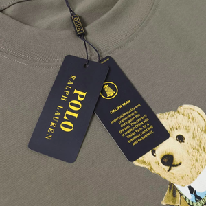 Camiseta de manga corta informal con etiqueta Vintage de algodón 100% para hombre, camiseta de ganchillo de verano cómoda y elegante - Product Image 1