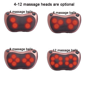 Masajeador corporal <span class=keywords><strong>Shiatsu</strong></span>, almohada de masaje <span class=keywords><strong>Shiatsu</strong></span> para la cabeza, espalda y cuello - Product Image 3