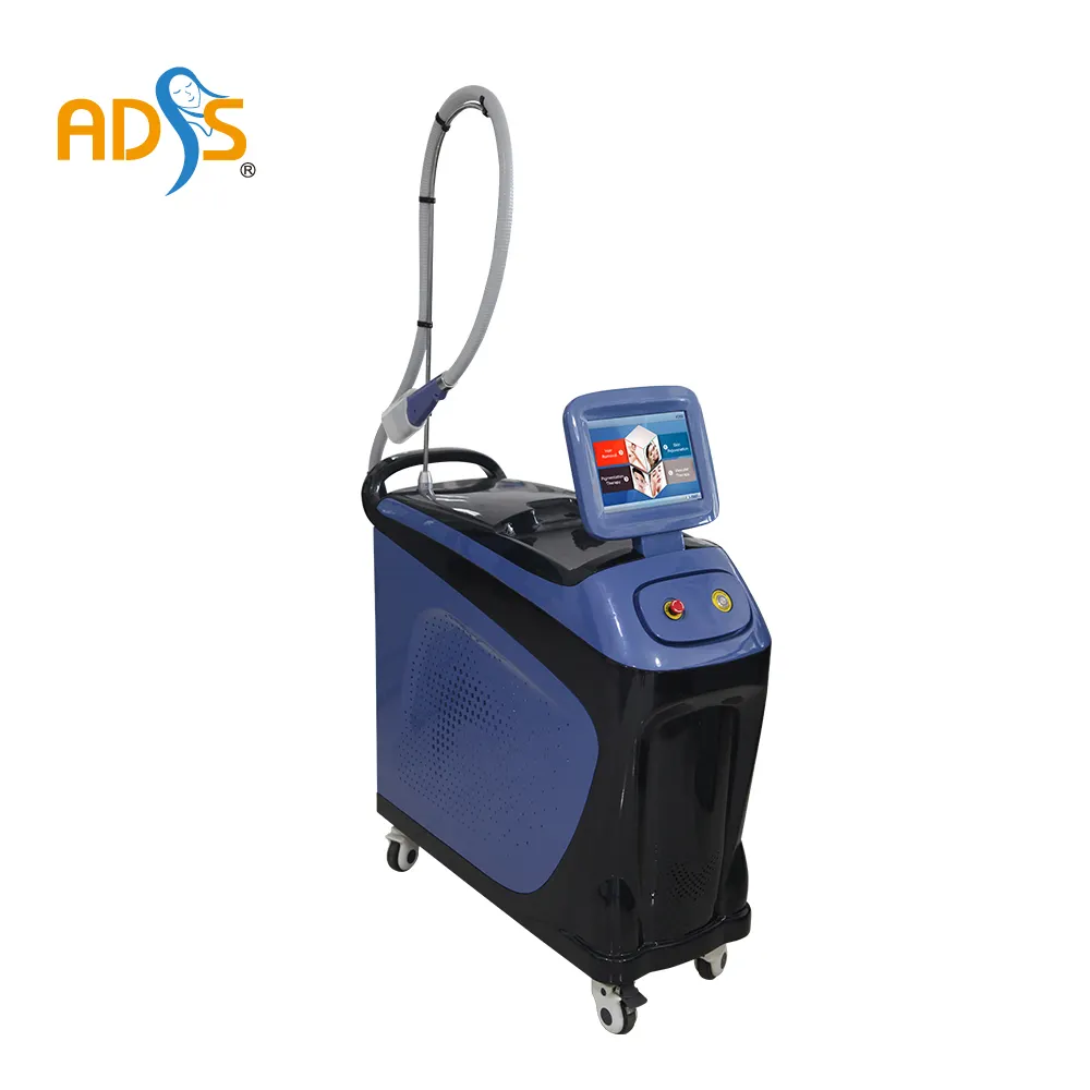 Аппарат для удаления волос/удаления венозной сетки ADSS 1064 нм, лазерный аппарат ND YAG с длинным импульсом