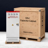 Armoire professionnelle de compensation de puissance réactive intérieure série GGJ 400V avec système de distribution et protection contre les surtensions et les harmoniques