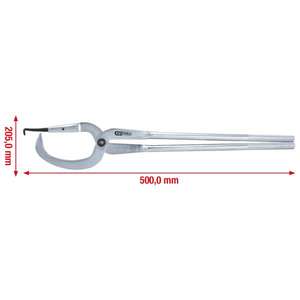 KS TOOLS-450,0320 Alicates de resorte de freno, 500mm - EAN 4042146239650 VEHÍCULOS PESADOS - Product Image 2