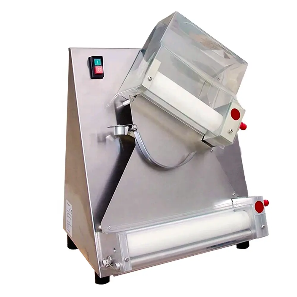 Bakery machines stainless steel electrical pizza/bread/cake/fondant/croissant/pastry dough roller dough sheeter machine