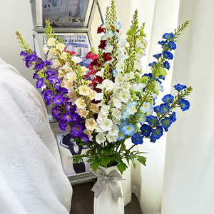 Meiyu Craft Flowers Artificial Flower Arrangement Silk Long Stem <b>Wedding</b> Decoration Living Room <b>Ornament</b> - Product Image 1