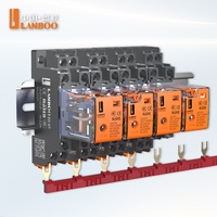 Relais électromagnétique LANBOO pour armoires de commande électriques 220V 8 broches 14 broches 12V 24V Qualité industrielle Construction LBJ21A