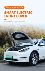 Nouveau Style Tesla modèle 3 modèle Y modèle <span class=keywords><strong>S</strong></span> couverture avant Intelligent Auto alimentation électrique serrure de fermeture douce Tesla alimenté clé <span class=keywords><strong>frunk</strong></span> - Product Image 4