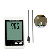 Registrador de datos de humedad y temperatura digital GSM LCD, termómetro higrómetro, registrador de datos, medidor de temperatura
