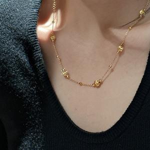 สร้อยคอจี้ทรงสี่เหลี่ยมประดับเพชรเต็มเม็ด ดีไซน์เรียบง่าย ทำจากเงินแท้ S925 ประดับด้วยลูกปัดเรืองแสง  เครื่องประดับแฟชั่น  จี้ทรงสี่เหลี่ยมสุดน่ารัก - Product Image 3