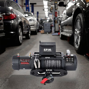 กว้านไฟฟ้า 12 โวลต์ พร้อมเชือกลวดเหล็ก รีโมทไร้สายแบบมือถือ สำหรับรถ UTV ATV รถพ่วง เรือ รถยนต์ พร้อมลูกกลิ้งนำสาย - Product Image 5