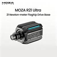 Base de simulateur de course MOZA R21 Ultra Flagship DD en aluminium CNC avec encodeur 21 bits RGB, neuve et originale