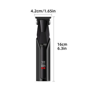 Cortadora de Pelo Profesional Impermeable con Cuchilla en T para Barbería, para Delinear, Definir y Degradar el Cabello, Uso en Salón - Product Image 5
