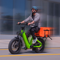 Vélo électrique 20 pouces à pneus larges, déverrouillage NFC, serrure numérique, moteur 48V500W, cadre en alliage, livraison rapide