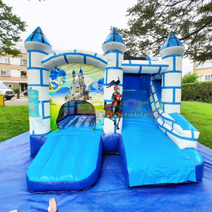 Castillo inflable con tobogán, castillo hinchable para niños, casa de juegos inflable para fiestas infantiles. - Product Image 3