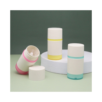 Bouteille en plastique vide cosmétique 50ml 75g emballage de déodorant anti-transpirant conteneur de bâton de déodorant de parfum solide