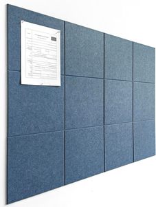 Pannelli Acustici in PET di Design Moderno Piastrelle da Parete e Soffitto per Isolamento e Assorbimento Acustico per Hotel Appartamenti Scuole Soggiorni e Sale - Product Image 4