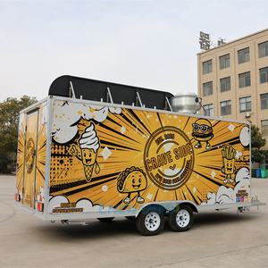 Camión de Comida Chammp, Camión de Helados, Servicio de Catering, Remolque de Comida Móvil Totalmente Equipado para Pizza, Apto para Invierno <span class=keywords><strong>con</strong></span> Aislamiento - Product Image 5