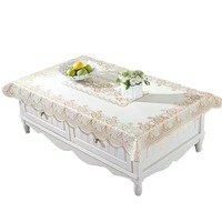 Nappe jetable en PVC gaufré à motif floral 90x140cm, style moderne, pour hôtels, imperméable, anti-taches et anti-brûlure
