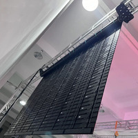 Écran LED flexible sans armoire P2.6 P3.9, module LED souple, mur vidéo enroulable pour événements de location