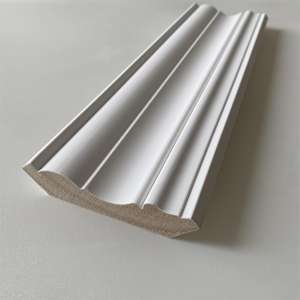 Modern White Primed Cove Pine Crown Moulding - Product Image 1