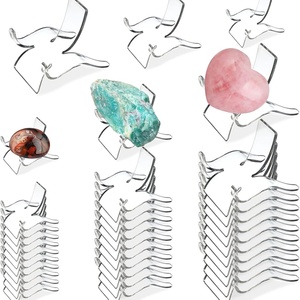 Wholesale High Quality Clear Unique Acrylic Modern Display Easel <b>Stands</b> with 6 Shelves for & Easy Assembly for Gemstone - Product Image 4