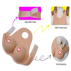 Formes de seins d'été en silicone, faux plastron en silicone B-G CUP faux seins pour travestis Drag Queen <span class=keywords><strong>Cosplay</strong></span> - Product Image 3