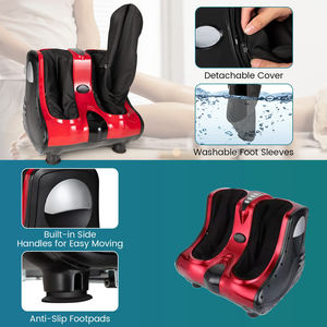 Masajeador Eléctrico de Piernas con Calor de 80W, Máquina de Rodillos para Pies con 5 Modos de Velocidad, Opciones de Color Personalizadas - Product Image 6