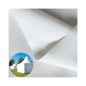 Tent Material Supplier PVC Fabric Vinyl Rolls Laminated Coated China Manufacturer For Truck Cover Curtain Awnings Party Tent