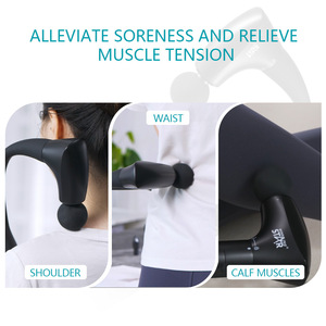 Le nouveau mini-masseur musculaire transfrontalier pour le cou et les épaules de Winningstar, pistolet de massage électrique portable multifonctionnel 4-en-1. - Product Image 3