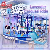 Promotion : Manège intérieur et extérieur pour enfants et adultes, carrousel à chevaux pour parcs d'attractions