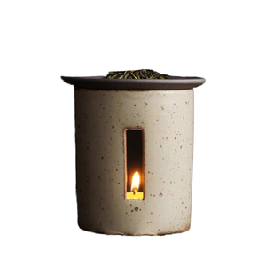 Brûleur à thé artisanal en céramique <span class=keywords><strong>Saliu</strong></span> importé de Chine, écologique, pour cérémonie du thé, aromathérapie aux huiles essentielles, bougeoir - Product Image 1