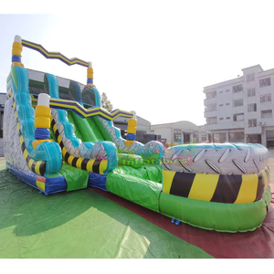 Wet or dry <b>inflatable</b> toxic danger boounce <b>house</b> with slide castillo hinchable kids jumping castle - Product Image 5