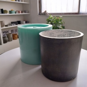 HP0173 Chiều Cao 24 Cm Xi Lanh Hình Dạng Nồi Trồng Bê Tông Silicone Khuôn Cần Bán Xi Măng Nồi Trang Trí Nội Thất - Product Image 3