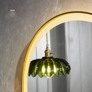 <span class=keywords><strong>Miroir</strong></span> intelligent LED Art Déco <span class=keywords><strong>avec</strong></span> cadre en acier inoxydable sans soudure, moulage intégré, cadre en verre, SUS 304 316, pour salle de bain, à suspendre au mur - Product Image 5