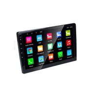 Radio Mobil Android Double Din 10-Inci dengan Sistem Stereo Navigasi GPS 2+32G