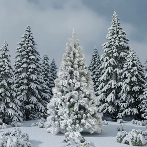 Árbol <span class=keywords><strong>de</strong></span> <span class=keywords><strong>Navidad</strong></span> Artificial <span class=keywords><strong>de</strong></span> Lujo a Precio <span class=keywords><strong>de</strong></span> Fábrica, 6 pies, 7 pies, 7.5 pies, 10 pies, con Nieve Artificial, PVC, PE, con Agujas <span class=keywords><strong>de</strong></span> Pino, Decoración Navideña - Product Image 5