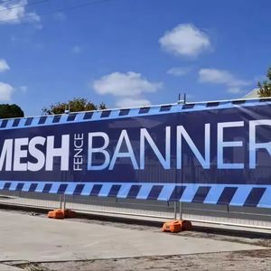 Custom Portable Vinyl <b>Banners</b> with Full-Color Printing Durable and Waterproof for Outdoor Events - Product Image 1