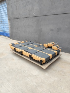 Banc pliable multifonctionnel confortable en cuir à double usage pour <span class=keywords><strong>camping</strong></span>-cars et caravanes remorquables - Product Image 6