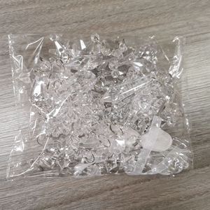 10Pcs Acrylic Bông Tuyết Cây Giáng Sinh Treo Mặt Dây Chuyền Giáng Sinh Pha Lê Cây Giáng Sinh Trang Trí - Product Image 2
