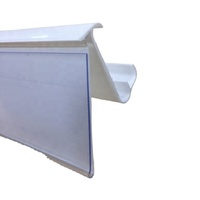 Meethope Canaux d'étagère les plus standard Étagère de supermarché Porte-étiquette de bande de données en plastique