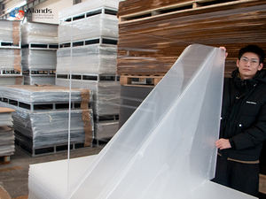 Verter placas de acrilico Alta rigidez se puede formar 4 * 8ft 100% Materiales MMA - Product Image 4