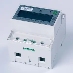 Modulo 4G personalizzato contatore di energia monofase integrato misuratore di energia elettrica prepagato 4G per Sub-misurazione con NB/WIFI