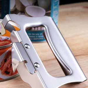 Abrelatas Multifuncional de Acero Inoxidable Reforzado, Estilo Japonés - Product Image 3