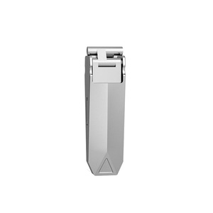 Coupe-ongles portable en acier inoxydable, grande ouverture, lame incurvée, ultra fin, pliable, pour adultes - Product Image 5