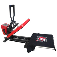 Halfautomatische multifunctionele warmtepersmachine met lade, formaat 38x38cm, 40x50cm, 40x60cm