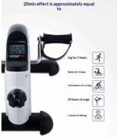 Mini vélo de fitness à résistance réglable CZFIT, entraîneur de jambes portable, équipement d'exercice pour le remodelage corporel et la rééducation à domicile